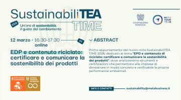 SustainabiliTEA TIME - 