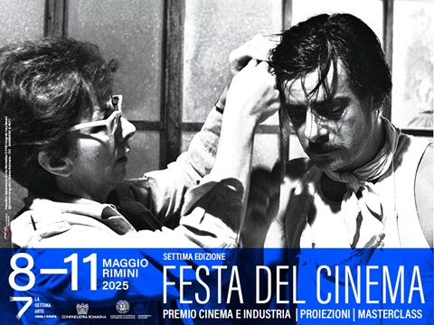 Locandina VII edizione de La Festa del Cinema