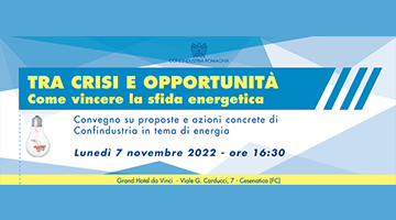 La sfida energetica tra crisi e opportunità