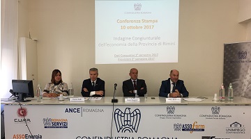 Conferenza Stampa Indagine Congiunturale Confindustria Romagna Provincia di Rimini