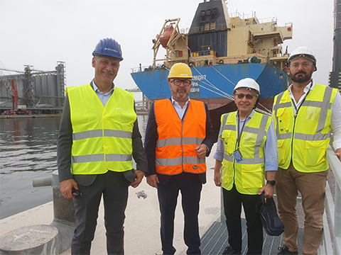CEMENTERIE ALDO BARBETTI | Cementi ecologici per opere marittime, inaugurazione della nuova banchina 