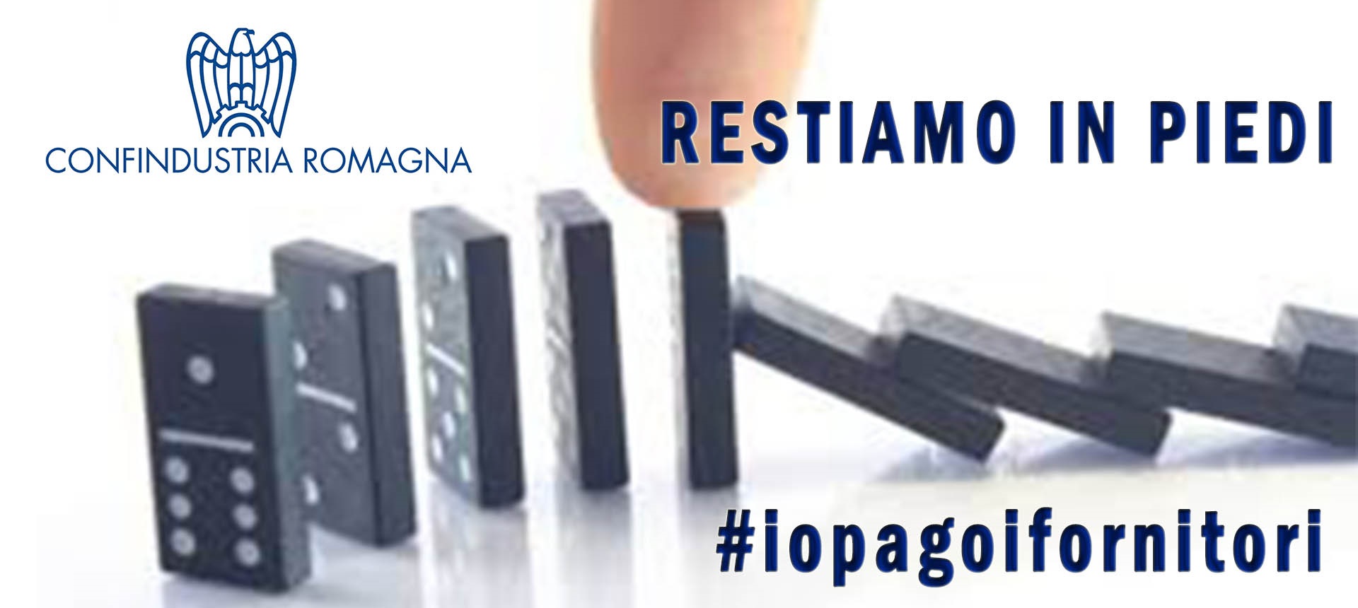 POSSIAMO EVITARE L'EFFETTO DOMINO  #iopagoifornitori