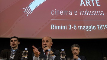 I vincitori del premio Cinema e Industria - Il riconoscimento de la Settima Arte Rimini alle eccellenze del made in Italy