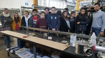 LA SCUOLA MEDIA “GHERARDI” DI LUGO IN VISITA ALLE IMPRESE DEL TERRITORIO