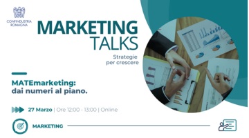 Primo appuntamento del ciclo MARKETING TALKS: MATEMARKETING – Dai numeri al Piano. Venerdì 27 marzo 2026 ore 12.00