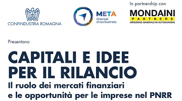 Capitali e idee per il rilancio - 17 settembre ore 16.15, Teatro Novelli Rimini