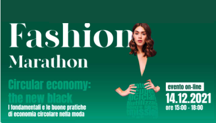 Webinar sull’economia circolare nella moda - 14 dicembre ore 15
