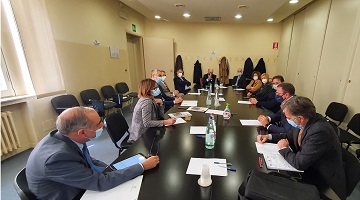 Incontro delegazione riminese Confindustria Romagna con Sindaco di Rimini