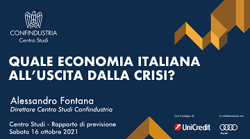 Rapporto Centro Studi Confindustria - Quale economia italiana all'uscita dalla crisi?