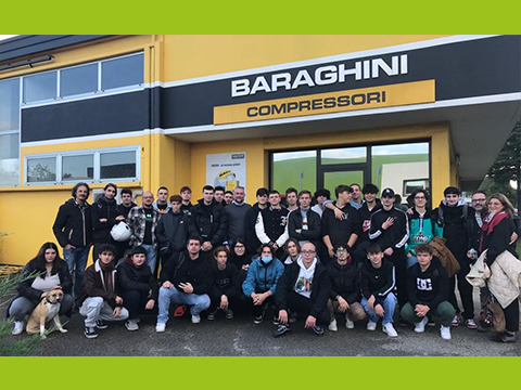 Baraghini Compressori srl ospita l'istituto Comandini-Pascal di Cesena