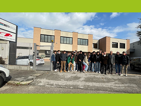 Casadei & Pellizzaro srl ospita l'istituto G.Marconi di Forlì