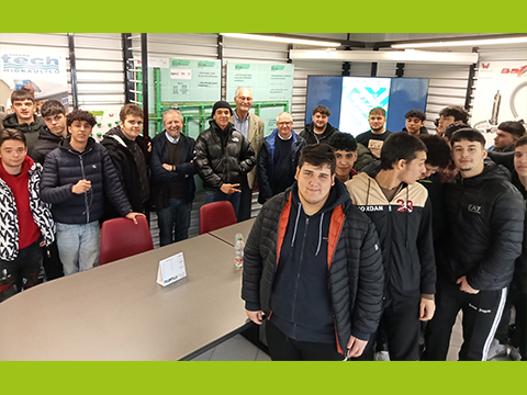 Bucchi srl ospita l'istituto Polo Tecnico Professionale di Lugo