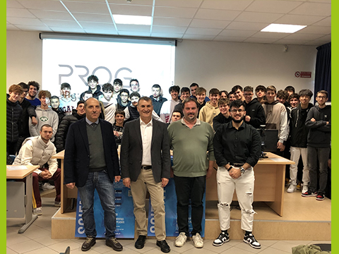 Progim Engineering srl incontra l'istituto Marie Curie di Savignano sul Rubicone