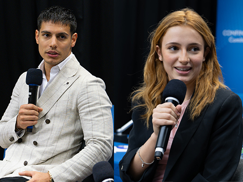 Michael Rinaldi e Fiamma Parente