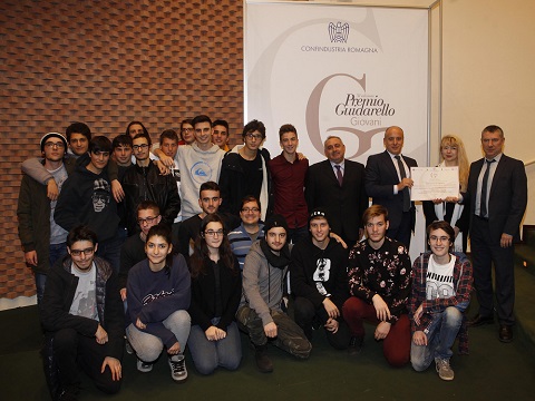 Miglior Premio Assoluto XI Edizione Guidarello Giovani: 4 A IN  I.T.I.S. NULLO BALDINI RAVENNA - azienda visitata CURTI COSTRUZIONI MECCANICHE  SPA