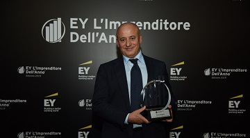 Paolo Maggioli riceve il Premio Speciale della Giuria “EY L’Imprenditore dell’Anno 2019