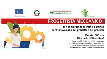 Corso 'Progettista Meccanico' con competenze tecniche e digitali per l’innovazione dei prodotti e dei processi