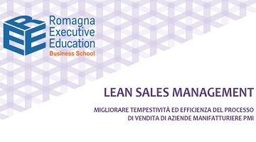 Corso Executive “Lean Sales Management”