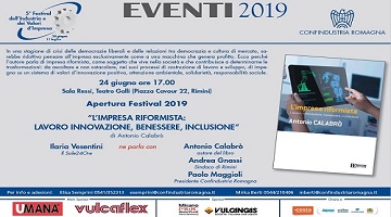 Apertura 5° Festival dell'Industria e dei Valori d'Impresa