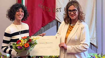L'imprenditrice Simona Bianchini riceve il Premio Donne Imprenditrici del Comune di Rimini
