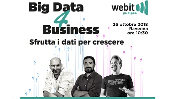 Sinergie Webit - Big Data 4 Business - Ravenna, 26 ottobre ore 10.30